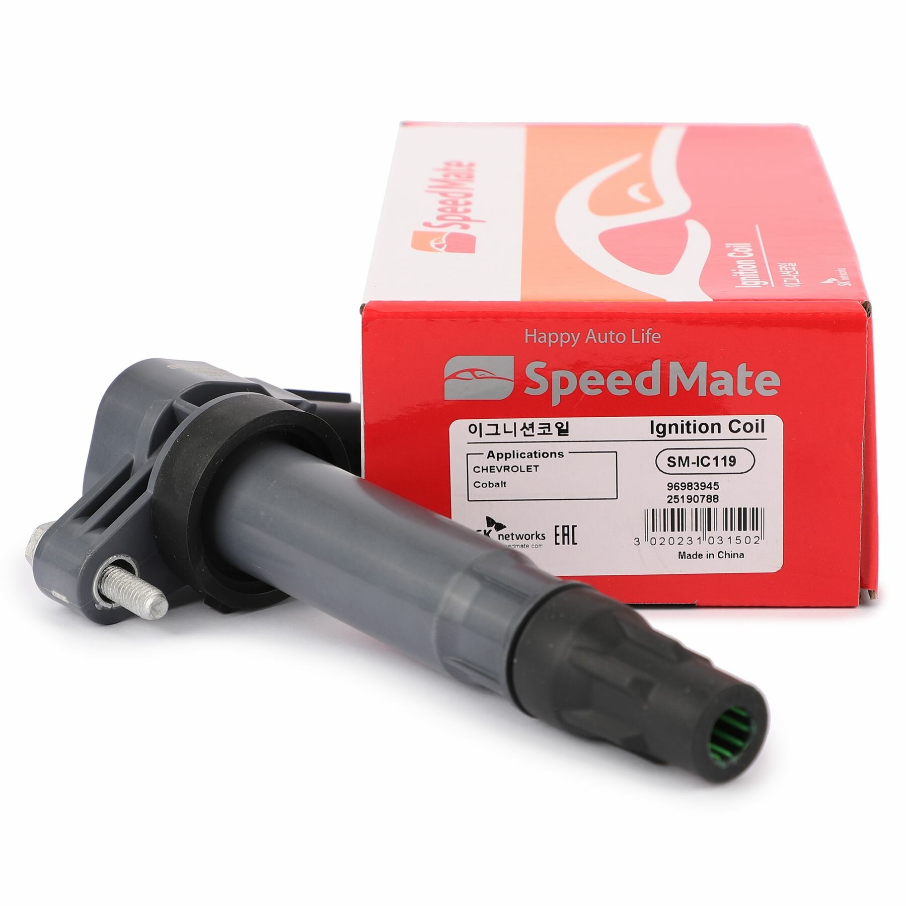 SPEEDMATE Катушка зажигания CHEVROLET Spark (M300), Cobalt SM-IC119