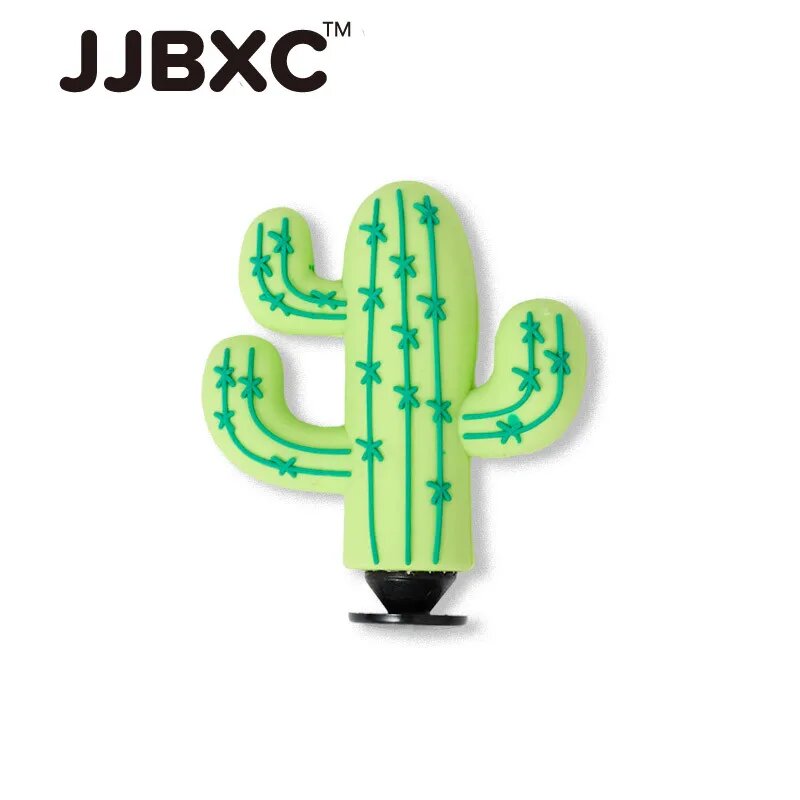 JJBXC шарм, пряжка для обуви, аксессуары для обуви с крестом, веселый пляж, лето, краб, 3D Cactus