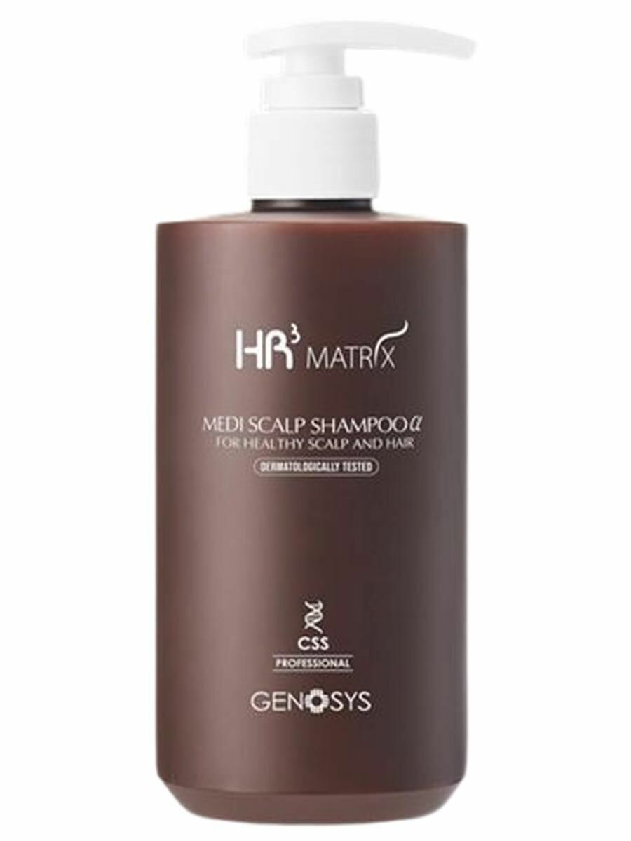 GENOSYS HR Matrix Medi Scalp Shampoo Шампунь для кожи головы и волос, склонных к выпадению, 300 мл