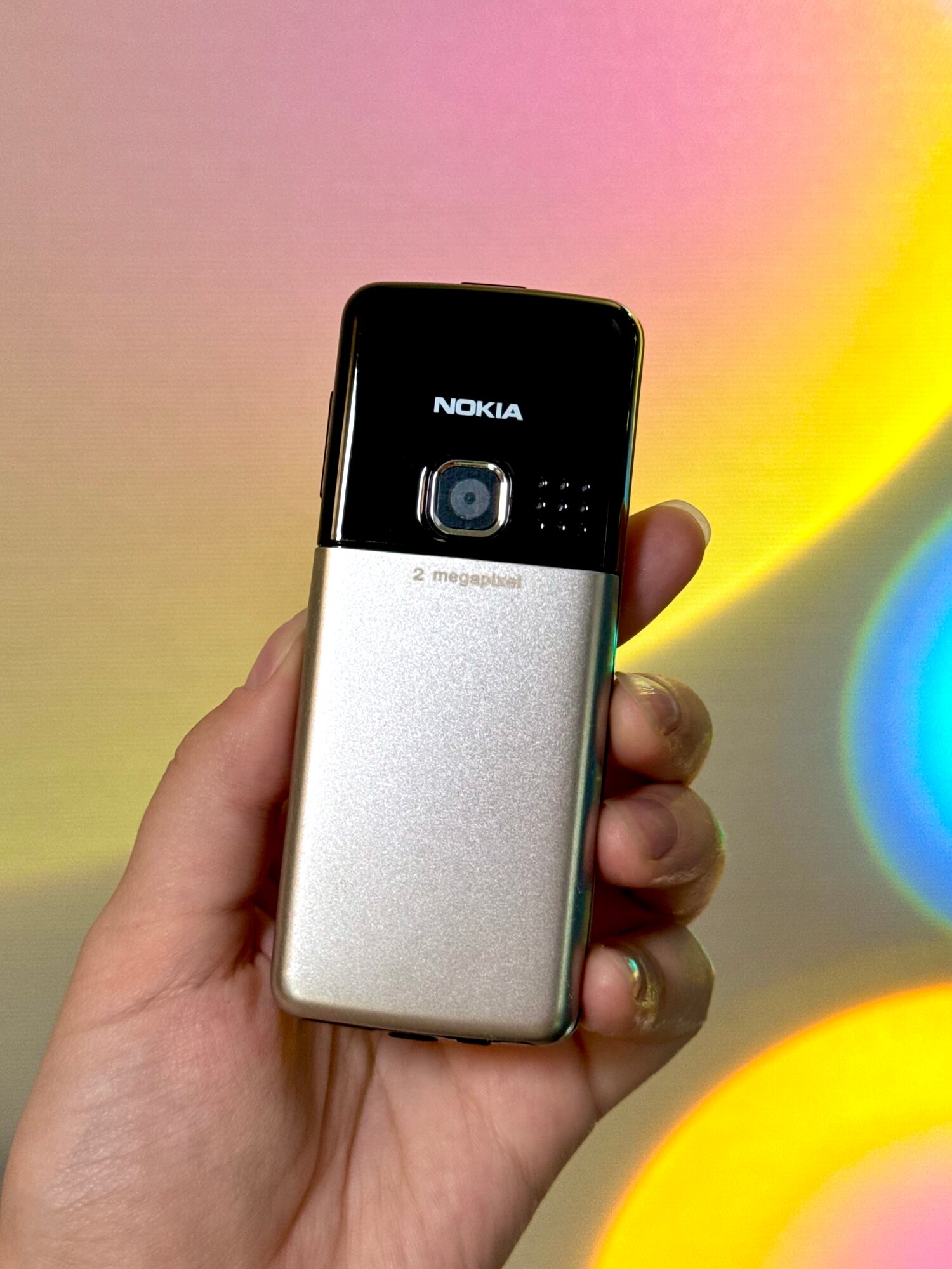 Кнопочный телефон Nokia 6300, 10 Мб, 2 МП, 860 мАч, Bluetooth, FM-радио, серебристый — фото 1