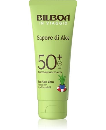 Крем для ухода за кожей Bilboa Sapore di Aloe Travel SPF 50+, 75 мл