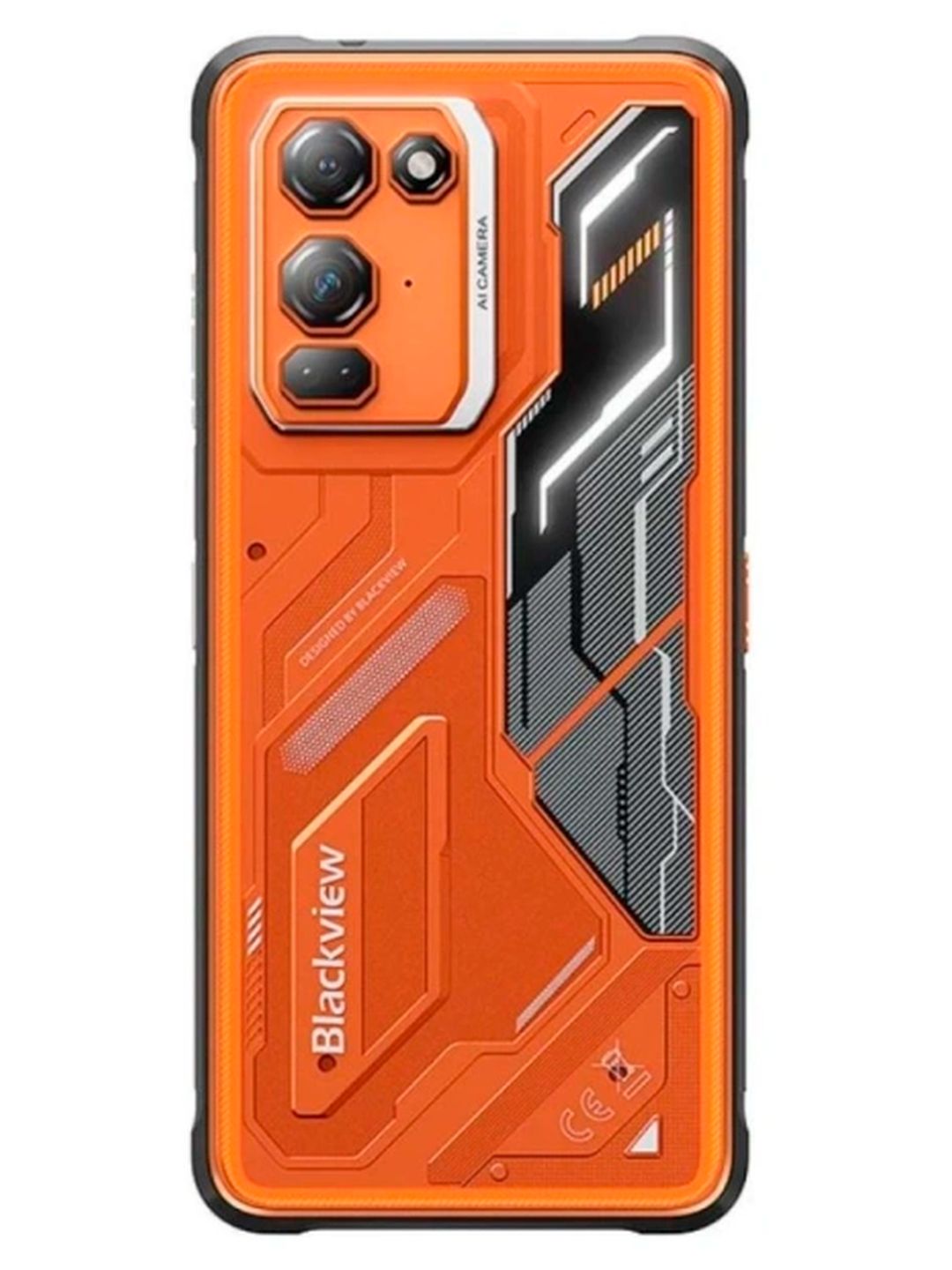 Защищенный Смартфон Blackview FORT 200 5G 6/256 ГБ, ЕАС, Оранжевый