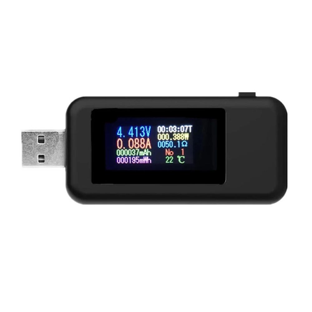 Многофункциональный USB-тестер MyPads KWS-MX18L с поддержкой QC2.0-QC3.0 с цветным экраном LCD