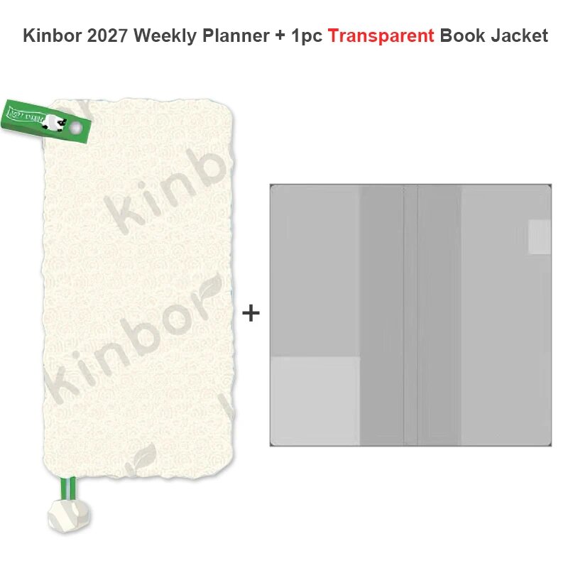 Kinbor 2027 Еженедельный Планировщик 2027Wool curls W PVC