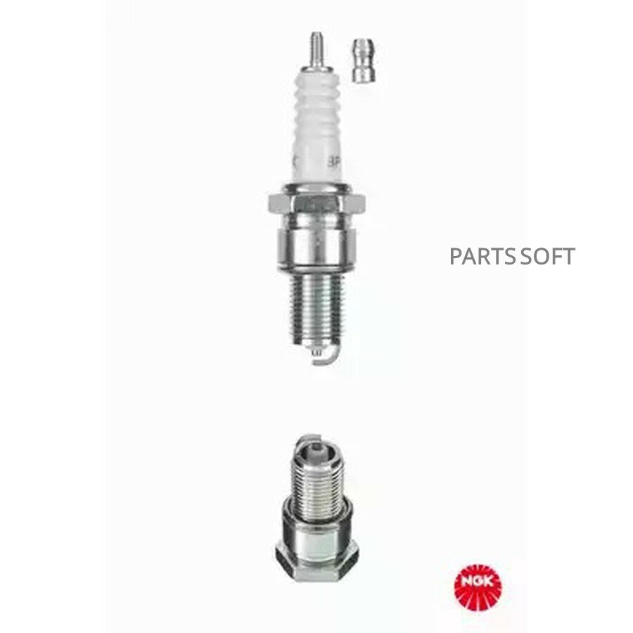 Свеча зажигания BP6ES Audi 100 Fiat Ducato Mercedes W463 W123 Nissan Patrol Renault Clio NGK-NTK 5637