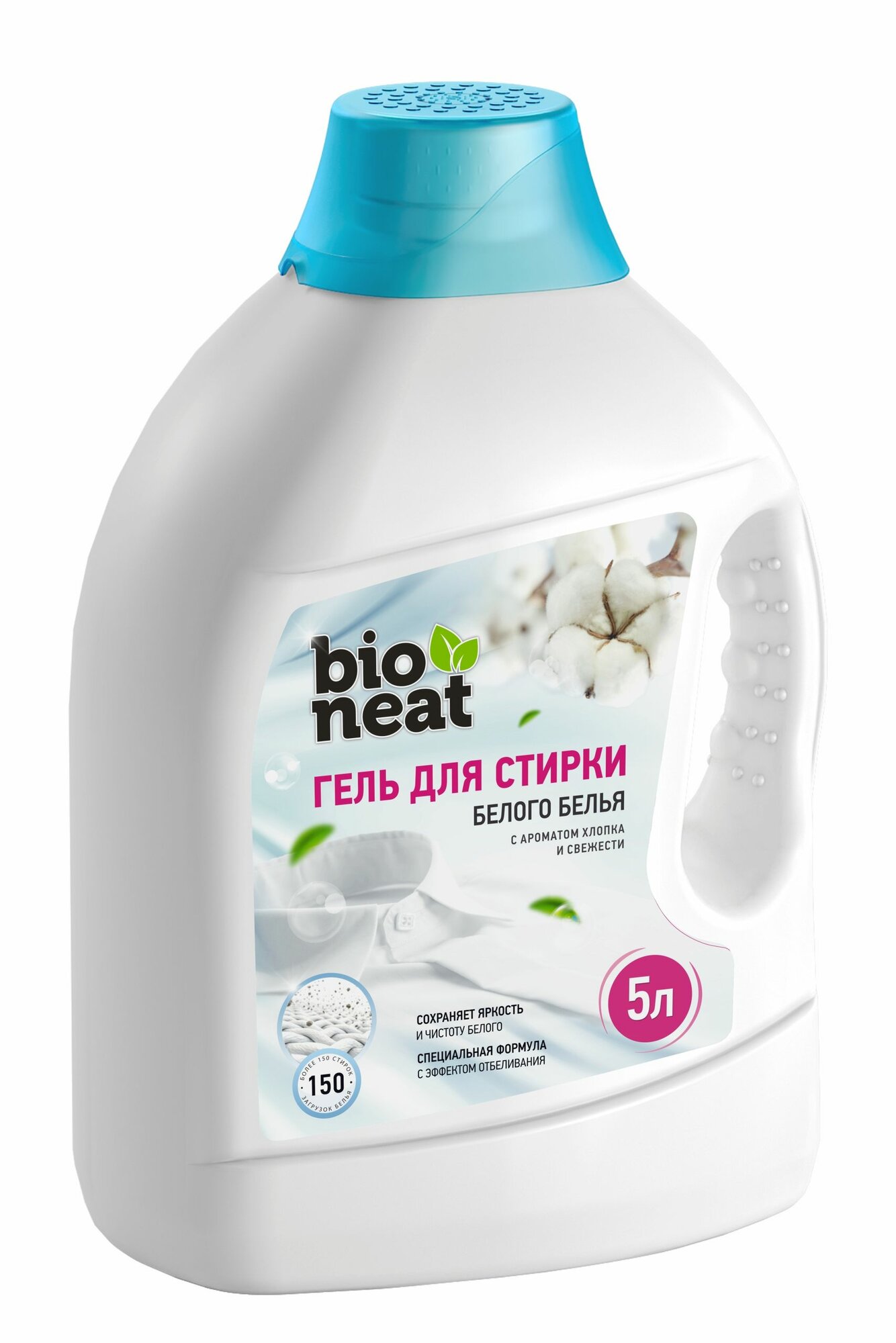 Bioneat Гель для стирки белого белья, 5л