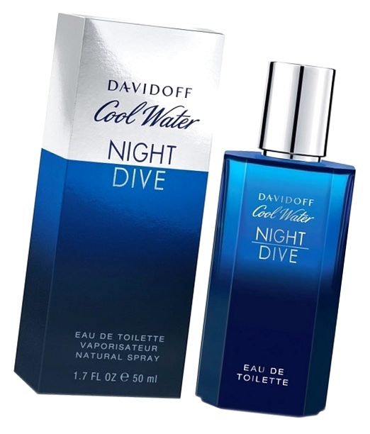 Davidoff Cool Water Night Dive аромат для мужчин объёмом 50 мл / Давыдов Найт Дайв