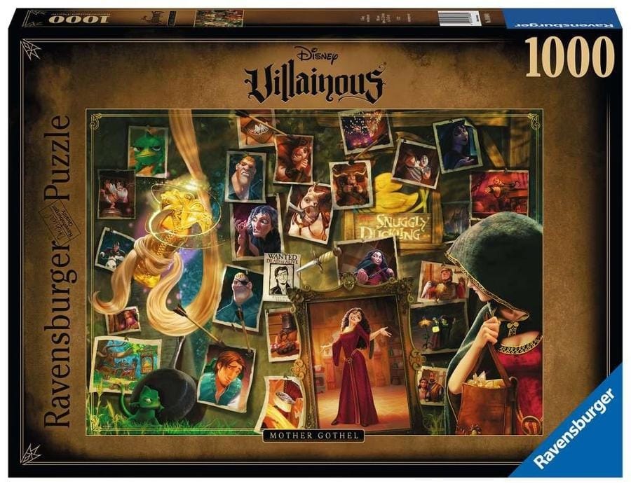 Пазл Ravensburger Villainous Матушка Готель, 1000 элементов, 70x50 см, разноцветный