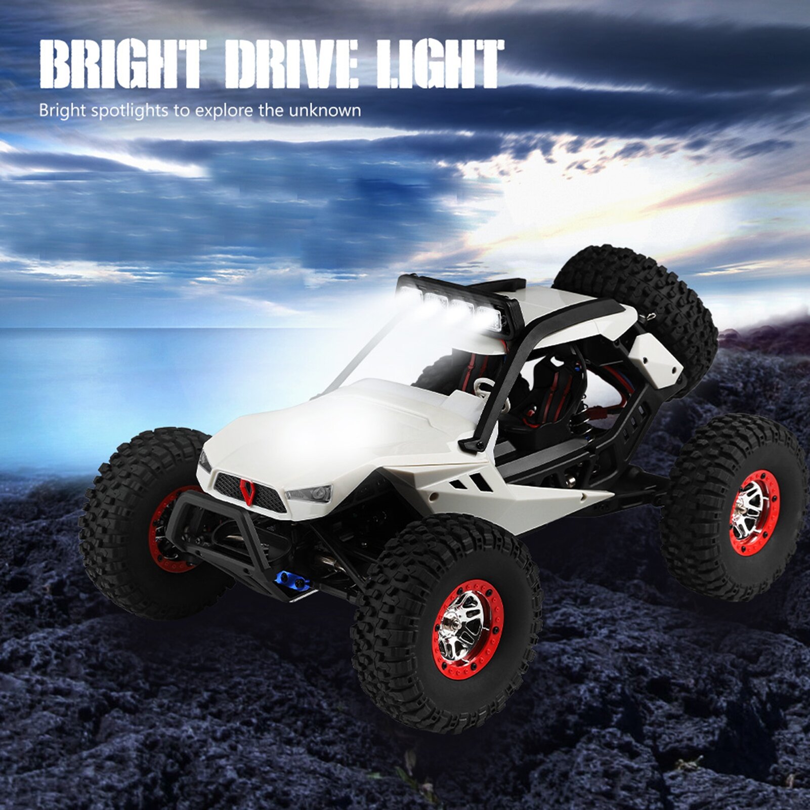 WLtoys XK 12429, RC внедорожник 1:12, 40 км/ч, с четырьмя приводами, для детей и взрослых