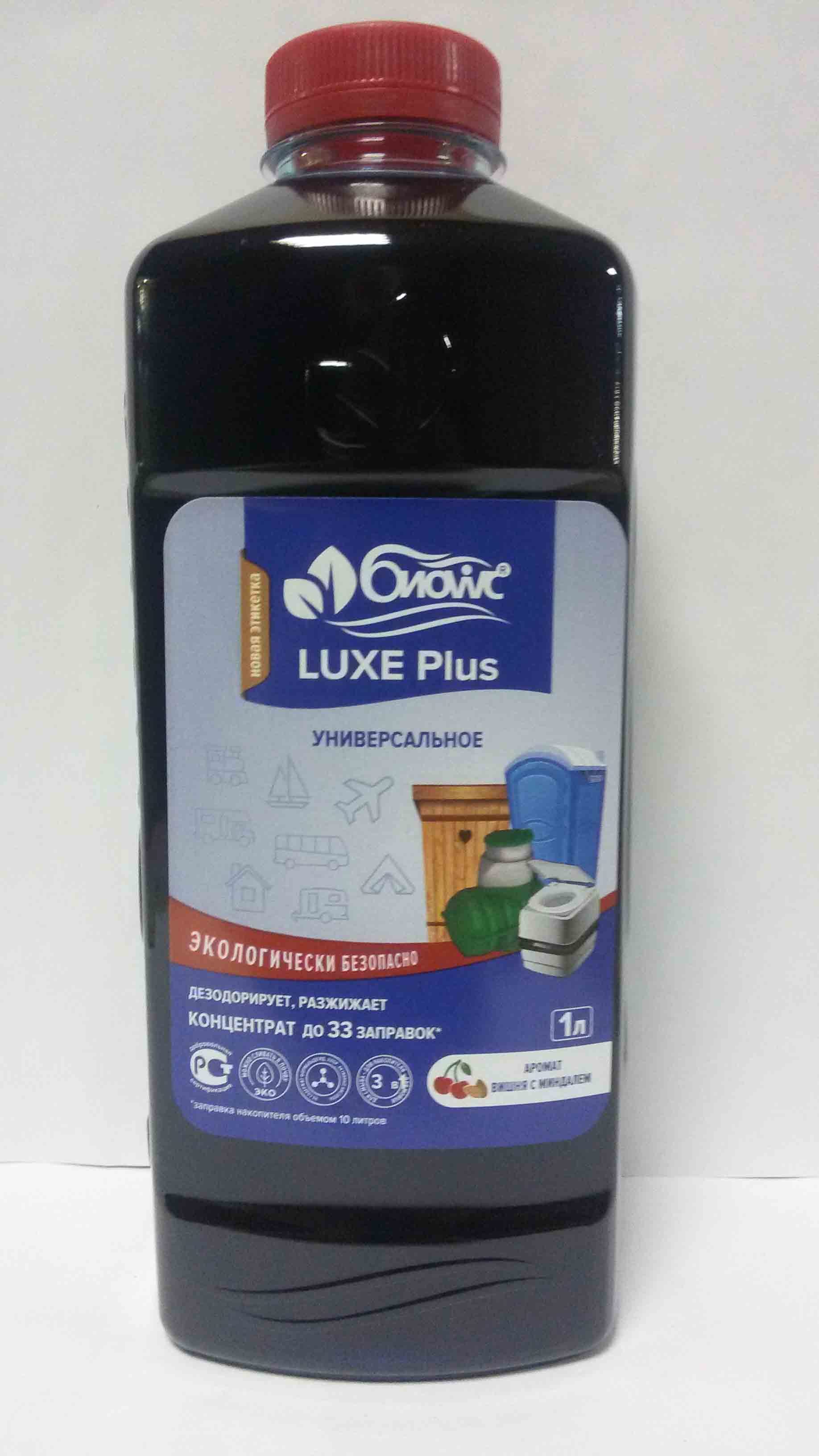 Средство для биотуалета БИОwc LUXE Plus 1 л