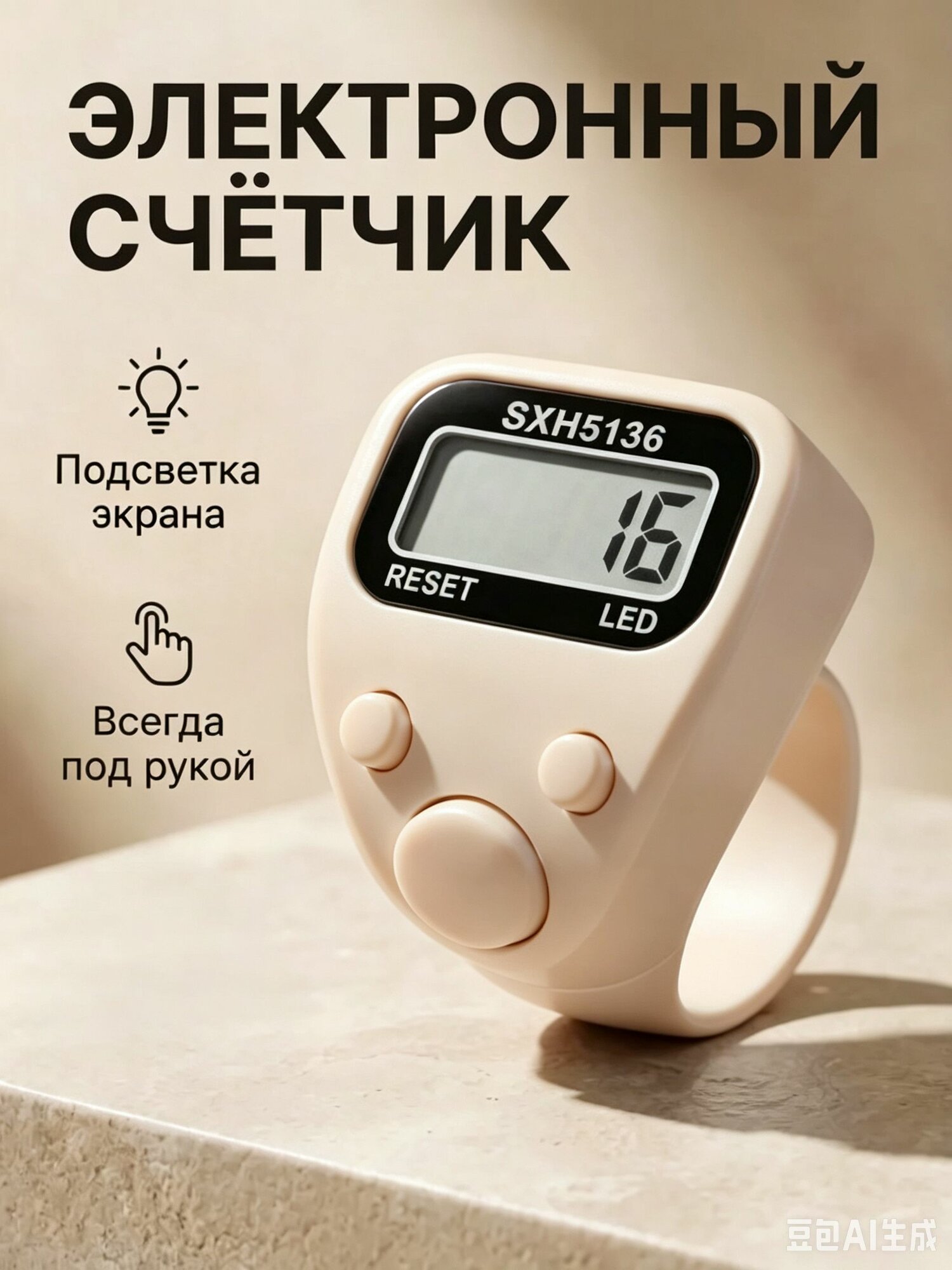 Чётки, пластик