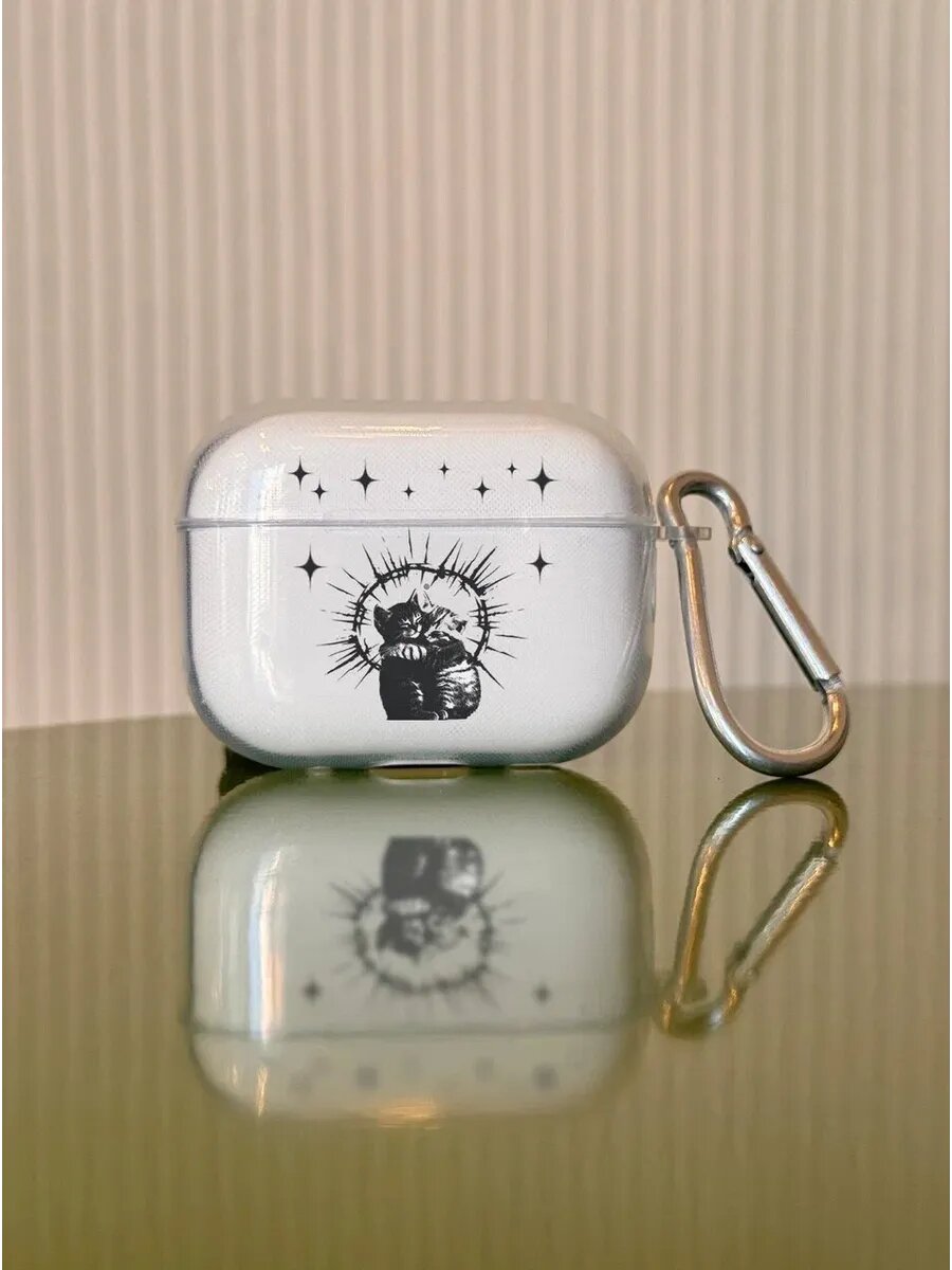 Чехол на AirPods Pro 2 с котиками