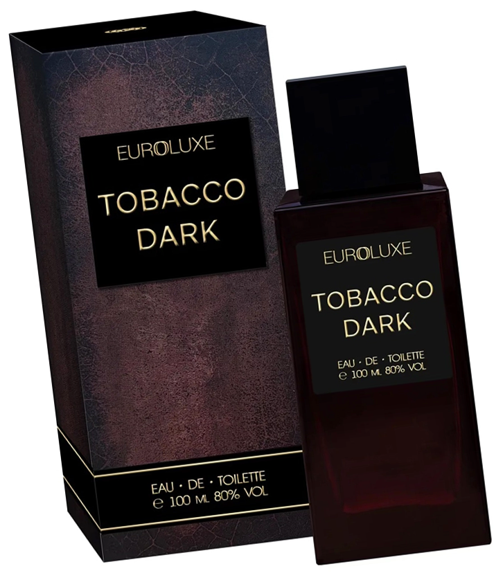 Евролюкс Тобакко Дарк - мужской парфюм 100 мл / Euroluxe Tobacco Dark туалетная вода