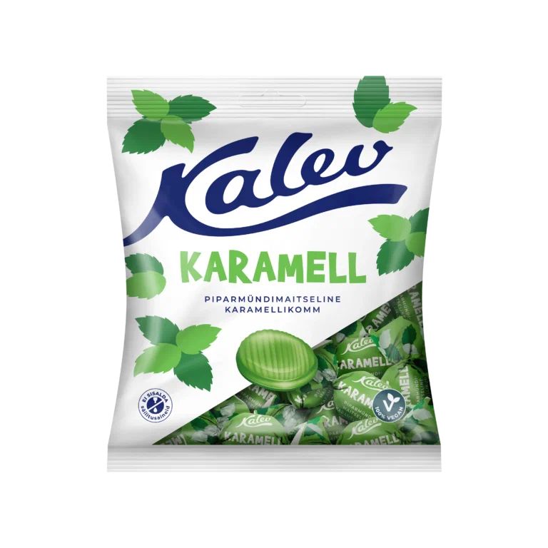 Леденцы KALEV со вкусом мяты 120 гр. (м/у)