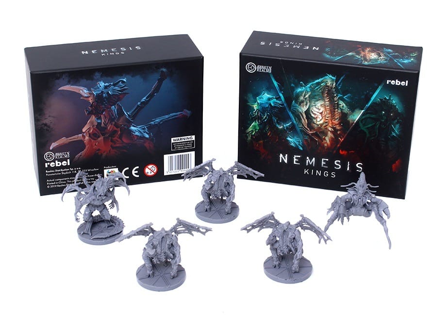 Дополнение для настольной игры Rebel Nemesis Alien Kings, 5 фигурок