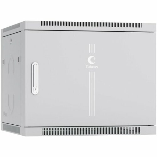 Шкаф настенный Cabeus SH-05F-9U60/60m 9U 600мм дверь металл, серый