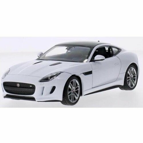 Игрушка модель машины 1:38 Jaguar F-Type Coupe 43699 белый hot wheels 20 jaguar f type ягуар 25 250 factory fresh 1 10 mattel grx29 2021