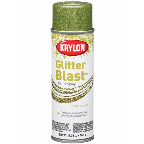 Лак с блестками Krylon Glitter Blast Spray 