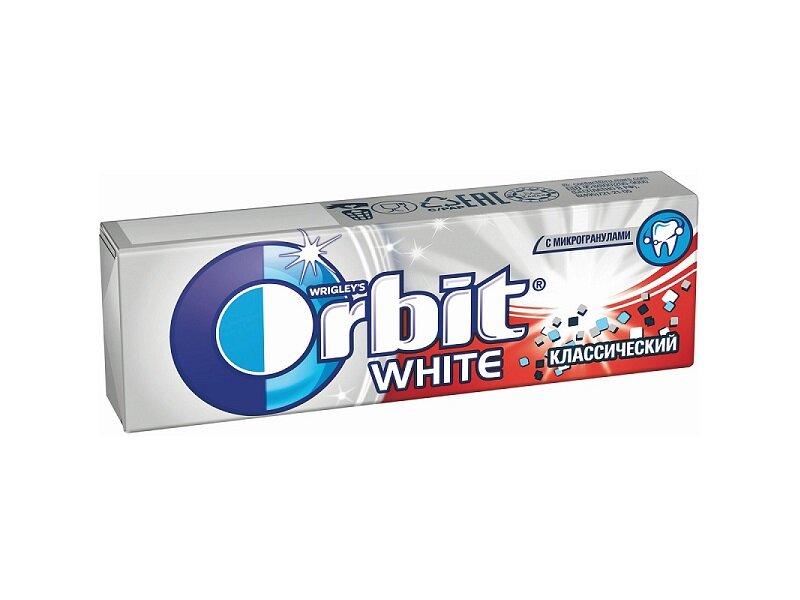 Жевательная резинка Orbit White Классический 13.6г Ригли - фото №15