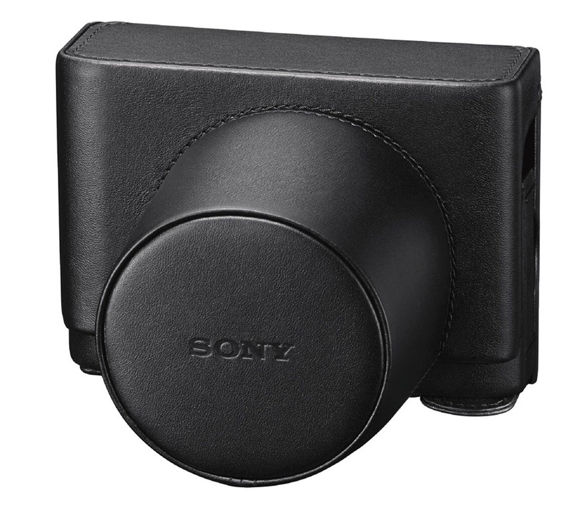 Чехол Sony LCJ-RXH для RX1 серии, нат. кожа, черный