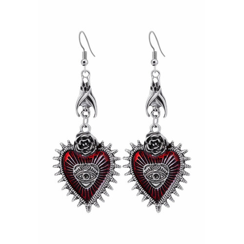 Серьги OTOKODESIGN эмаль красный 345₽