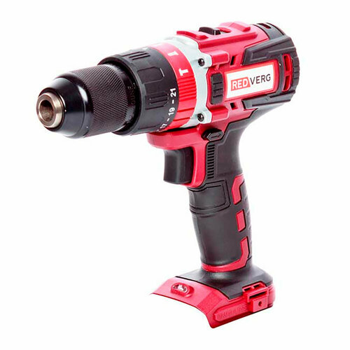 Шуруповерт аккумуляторный ударный бесщеточный RedVerg RD-ISD18VCBL без акк без зу 9349₽