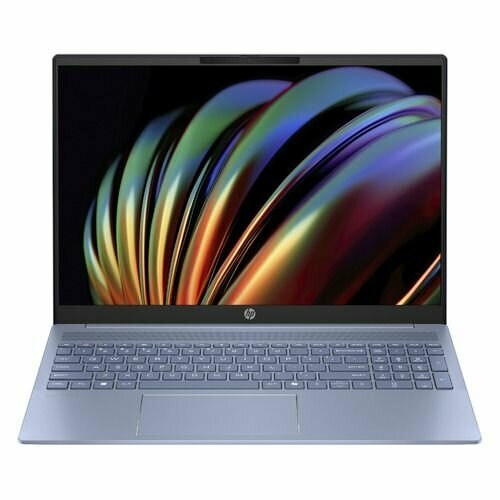 Ноутбук HP Pavilion 16-af0007ci A1AB4EA 16 IPS Intel Core Ultra 5 125U 36ГГц 12-ядерный 16ГБ LPDDR5 512ГБ SSD Intel Graphics Free DOS голубой 100450₽