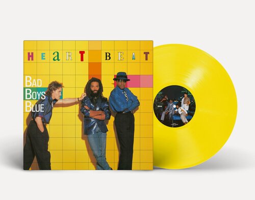 Изображение товара Виниловая пластинка Bad Boys Blue - "Heartbeat" (1986/2024) Limited Yellow Vinyl