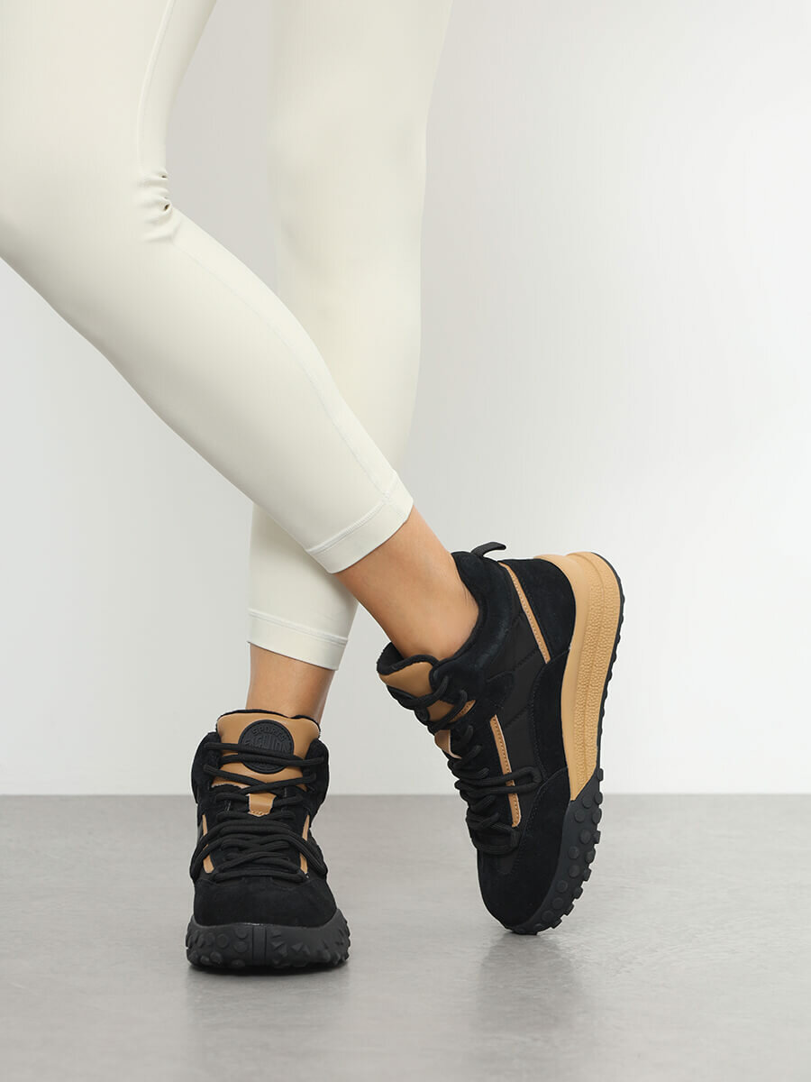 Кроссовки VITADELA, полнота 6 (RU)/ на среднюю стопу, размер 36, черный — фото 1