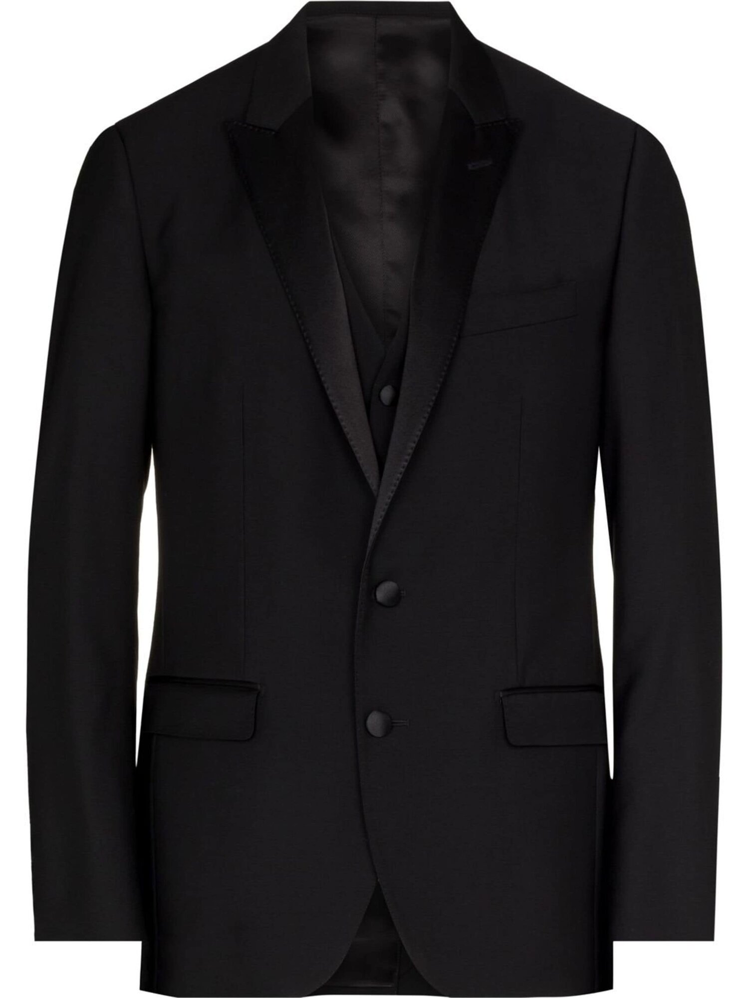 Костюм классический DOLCE & GABBANA, размер 48 IT, черный