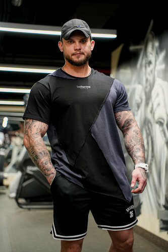 Изображение товара Футболка спортивная Футболка Асимметрия INFERNO style Ф-013-000