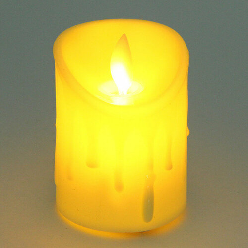 Сувенир подсветкой Свеча - Капли воска 57 см 429₽