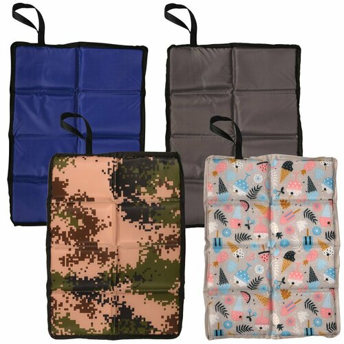 Туристический коврик складной 38x30 см водоотталкивающий 100 полиэстер 533₽