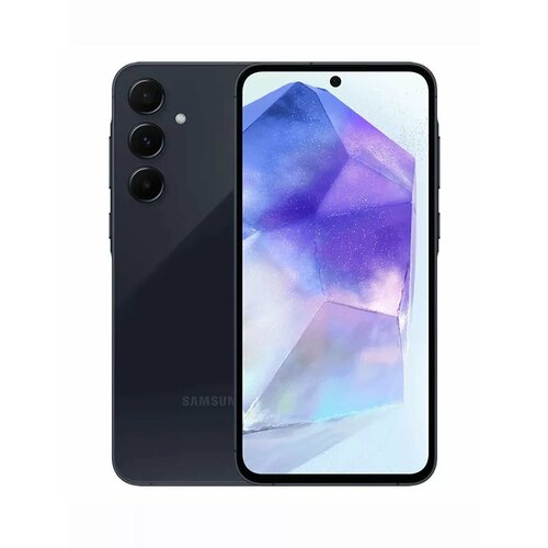 Смартфон Samsung Galaxy A55 8256 ГБ Dual nano SIM Black 41918₽