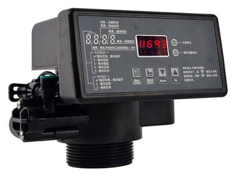 фото Автоматический клапан управления Runxin F67Q3 для фильтрации со счетчиком, 1"