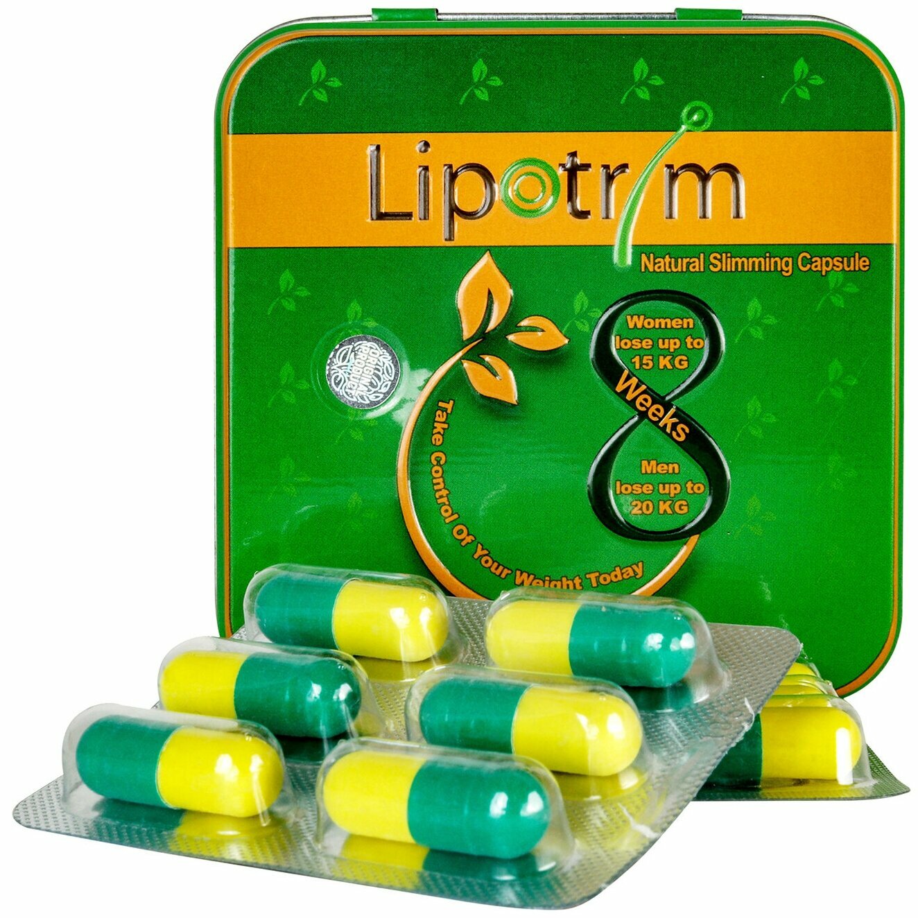 Изображение Липотрим / Lipotrim капсулы для похудения, активного подавления аппетита. Мощнейший Жиросжигатель.