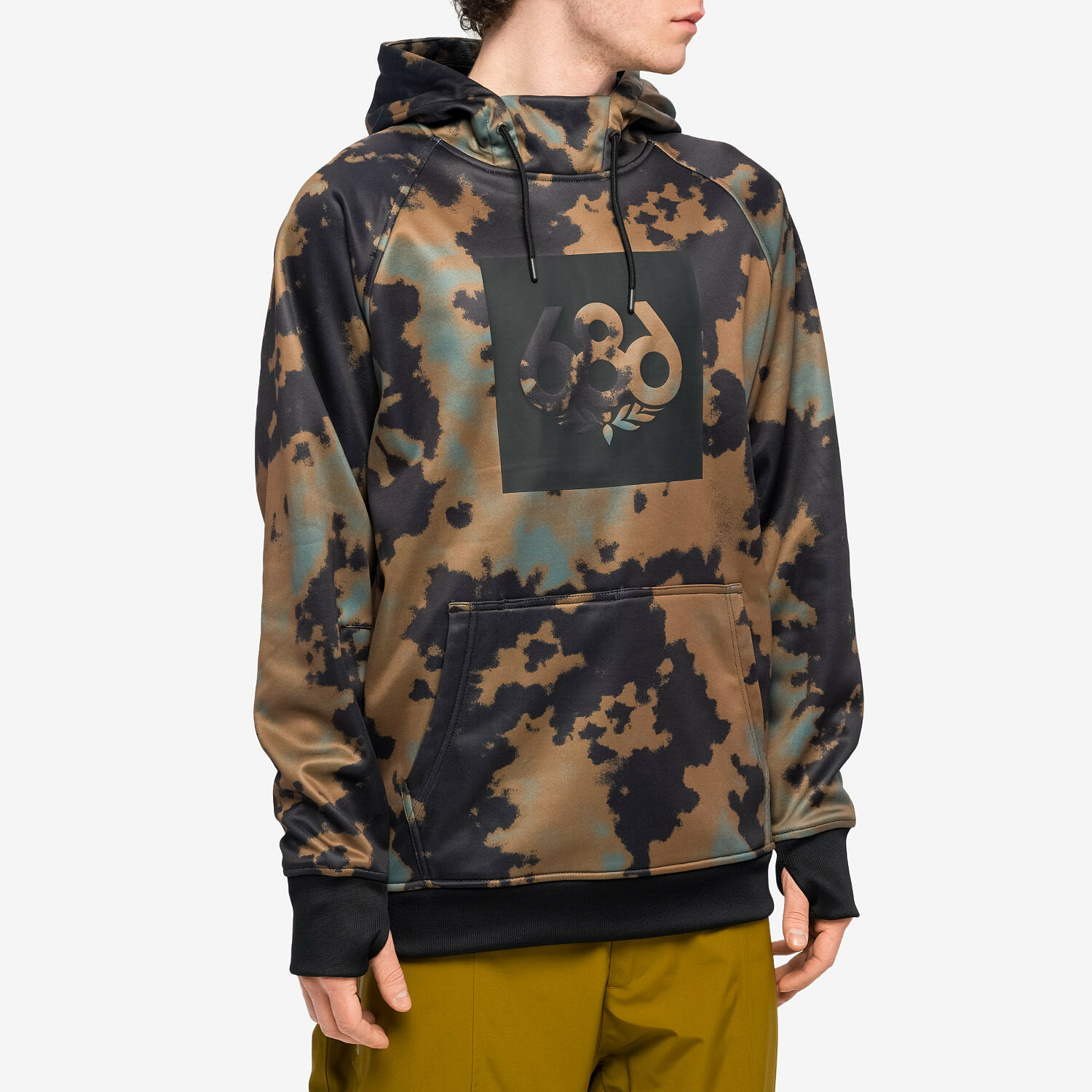 Burton Crown Bonded Pullover Hoodie TRUE BLACK M