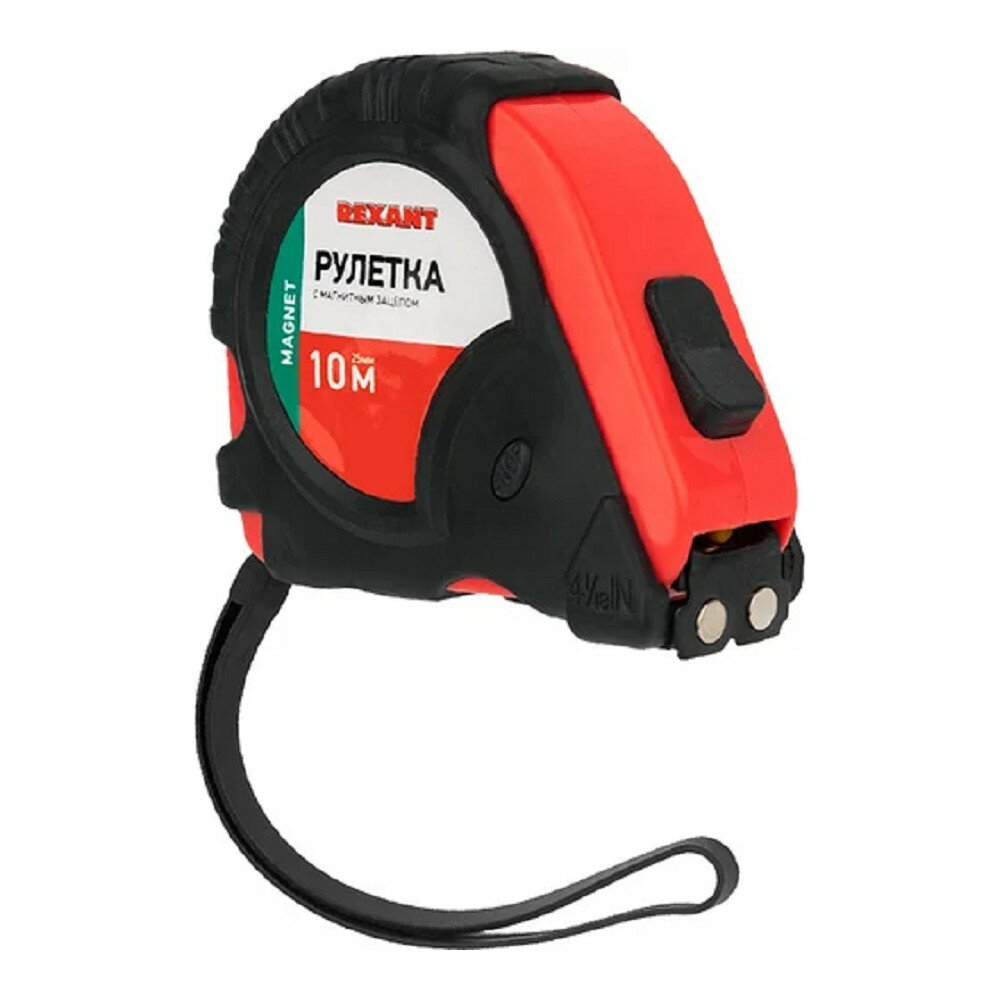Rexant Рулетки 12-9017 Рулетка измерительная Профи прорезиненный корпус магнитная 10м х 25мм