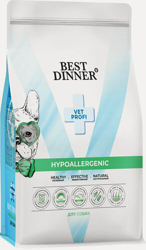 Изображение товара Best Dinner Vet Profi Hypoallergenic сухой корм для собак при пищевой аллергии и непереносимости - 2 кг