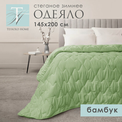Изображение товара Одеяло 1.5 спальное зимнее Бамбук, наполнитель 300 г/м2