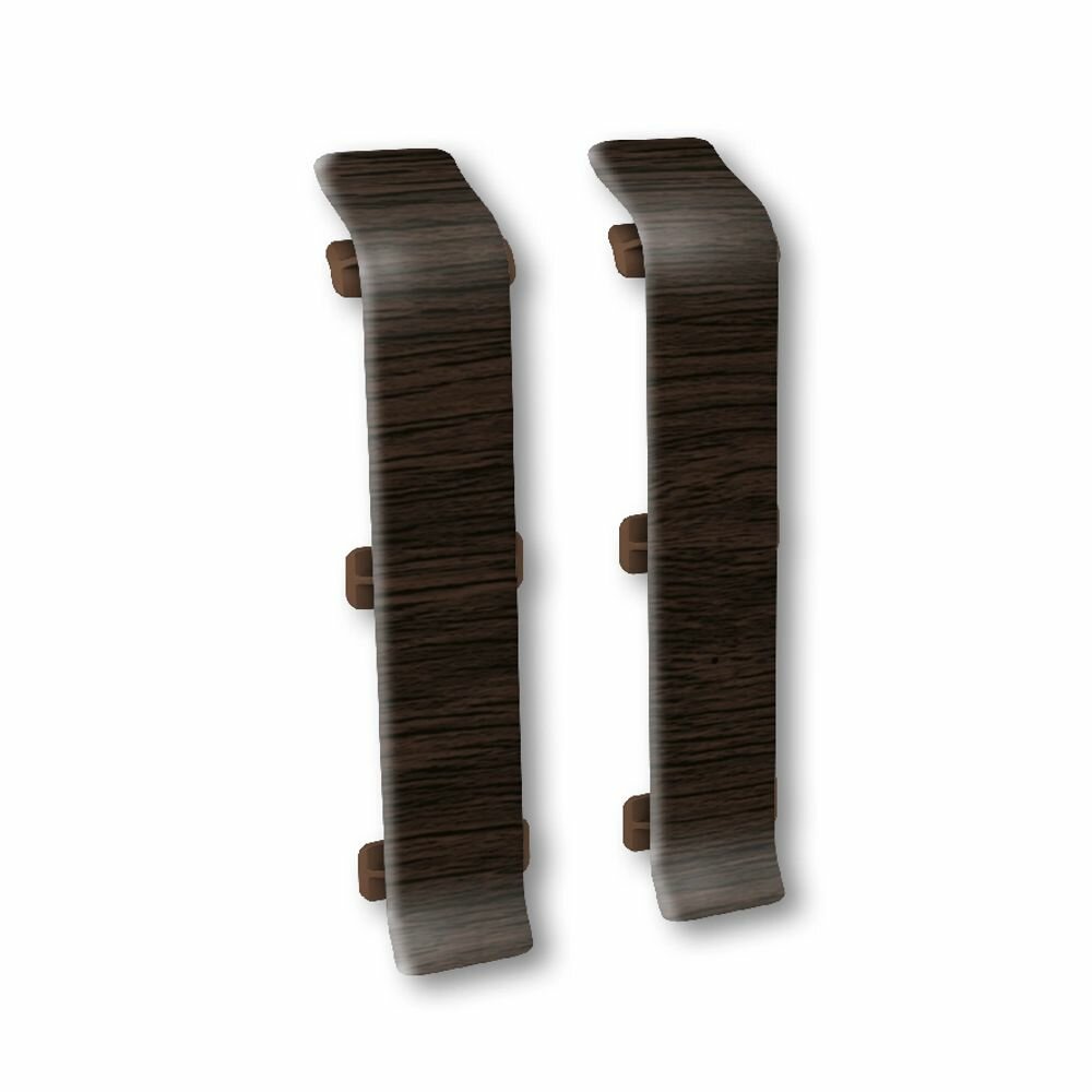 Соединитель Lexida 80мм 301 Венге (Блистеры 2шт)