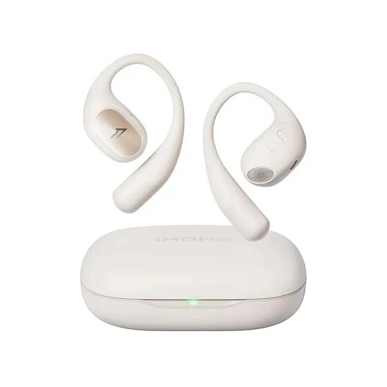 Наушники 1MORE S31, ANC, крепление на ухе, Bluetooth 5.3, белый