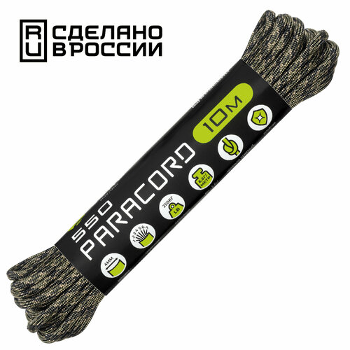 Паракорд 550 CORD nylon 10м RUS (forest camo)