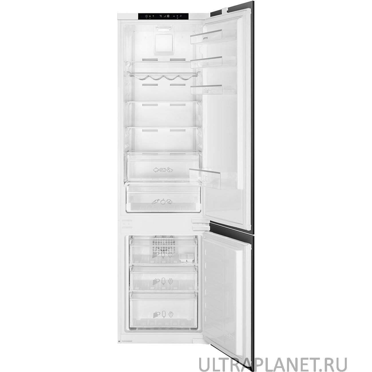 Встраиваемый холодильник Smeg C8194TNE