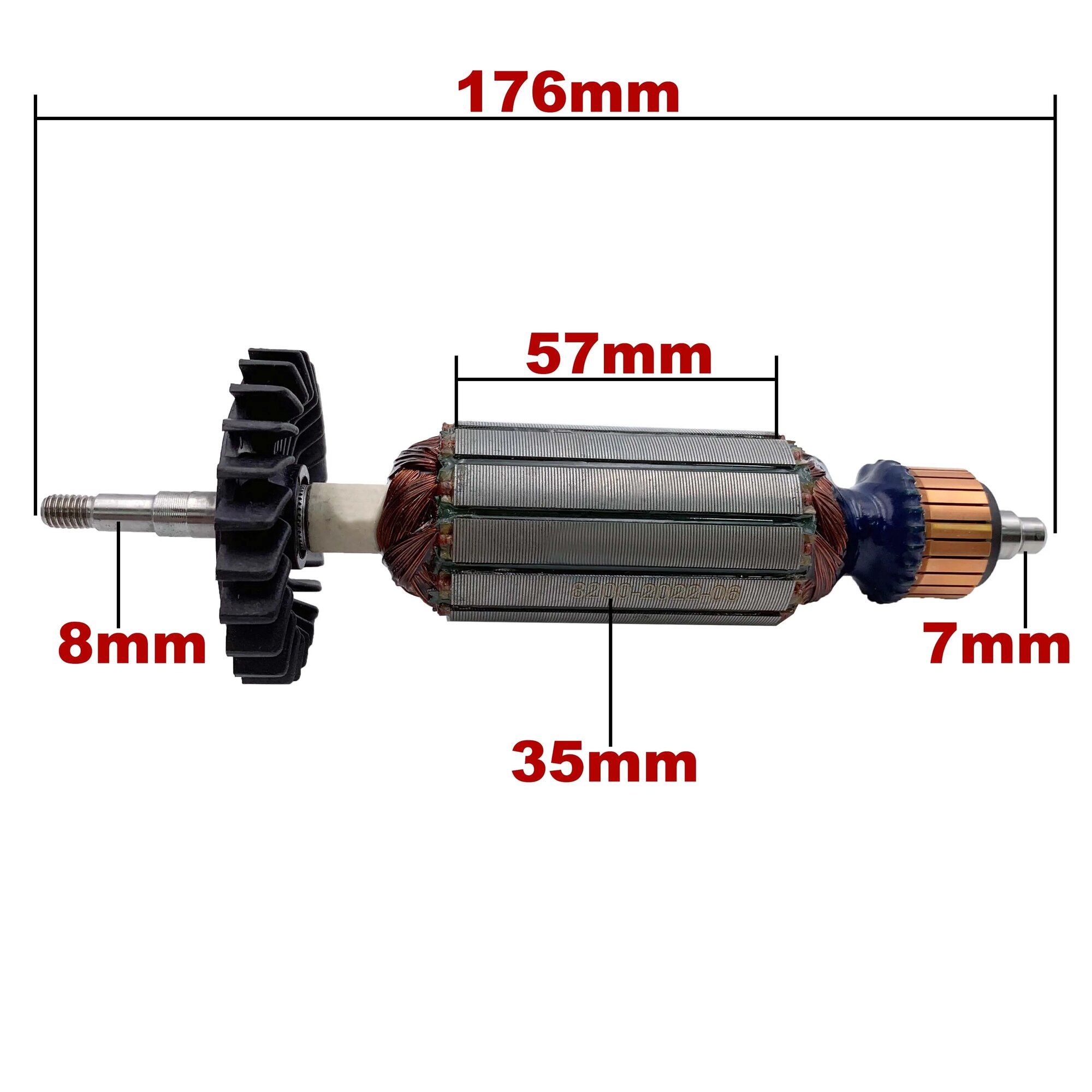 Замена якоря ротора для угловой шлифмашины DEWALT THAF, Armature