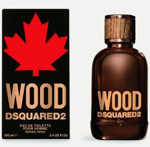 Изображение товара Туалетная вода мужская DSQUARED2 WOOD Pour Homme, 100 мл. Древесно-пряный аромат