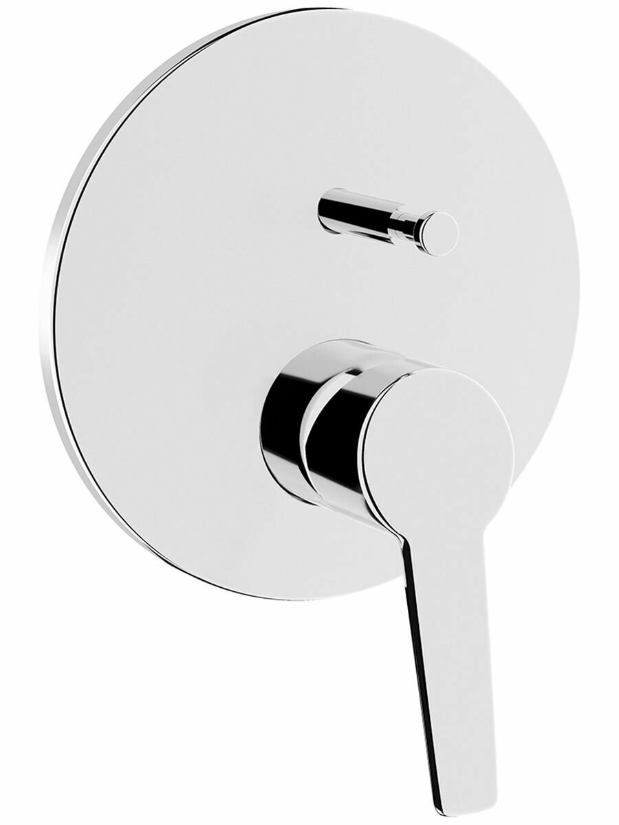Смеситель Vitra Solid S для ванны/душа встраиваемый однорычажный цвет: хром A42446EXP