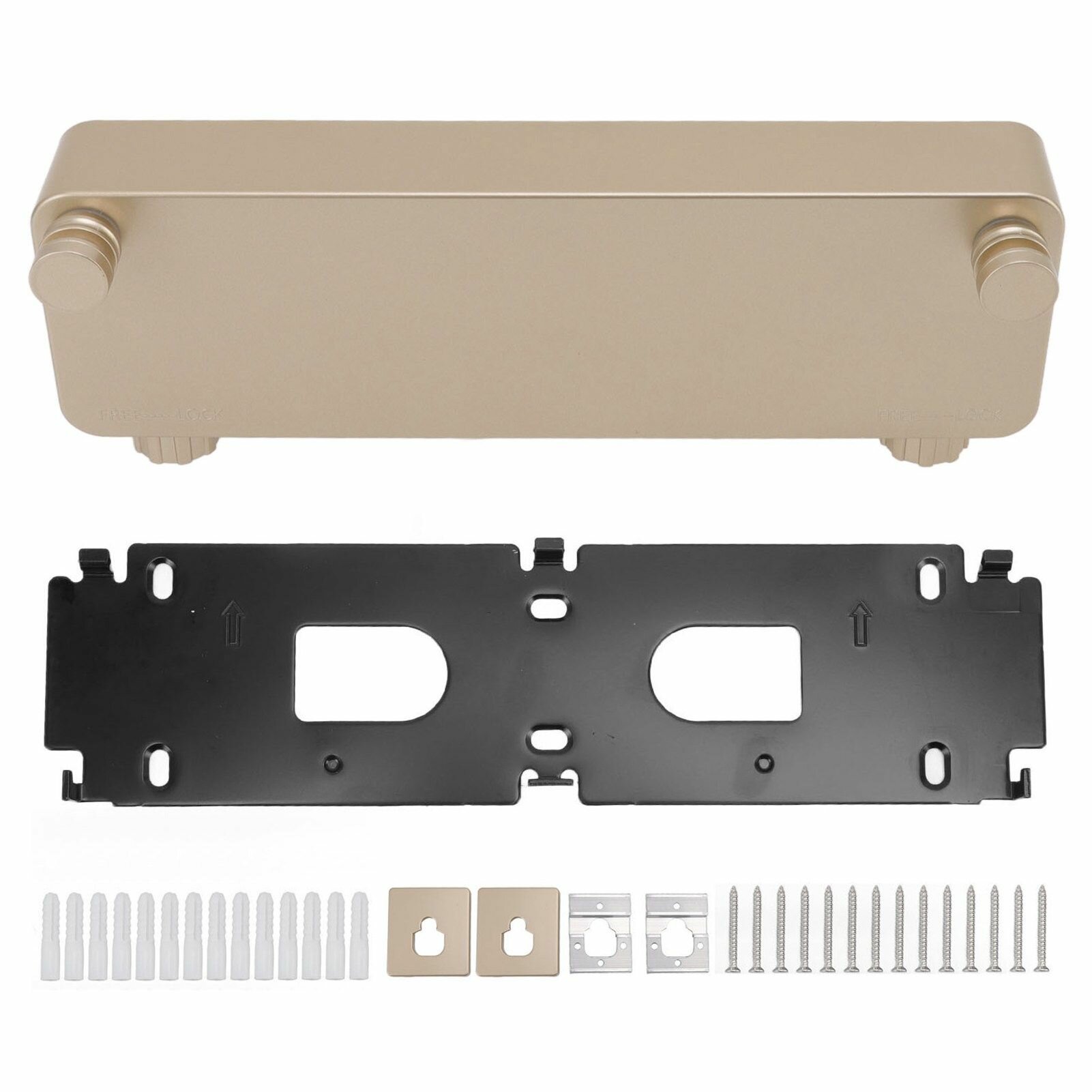 Ретракционный бельевой верев 5.2 метра пространство-сберегающий дизайн безопасности для ванных комнат и балконов золотистого цвета материал ABS пластик нержавеющая сталь