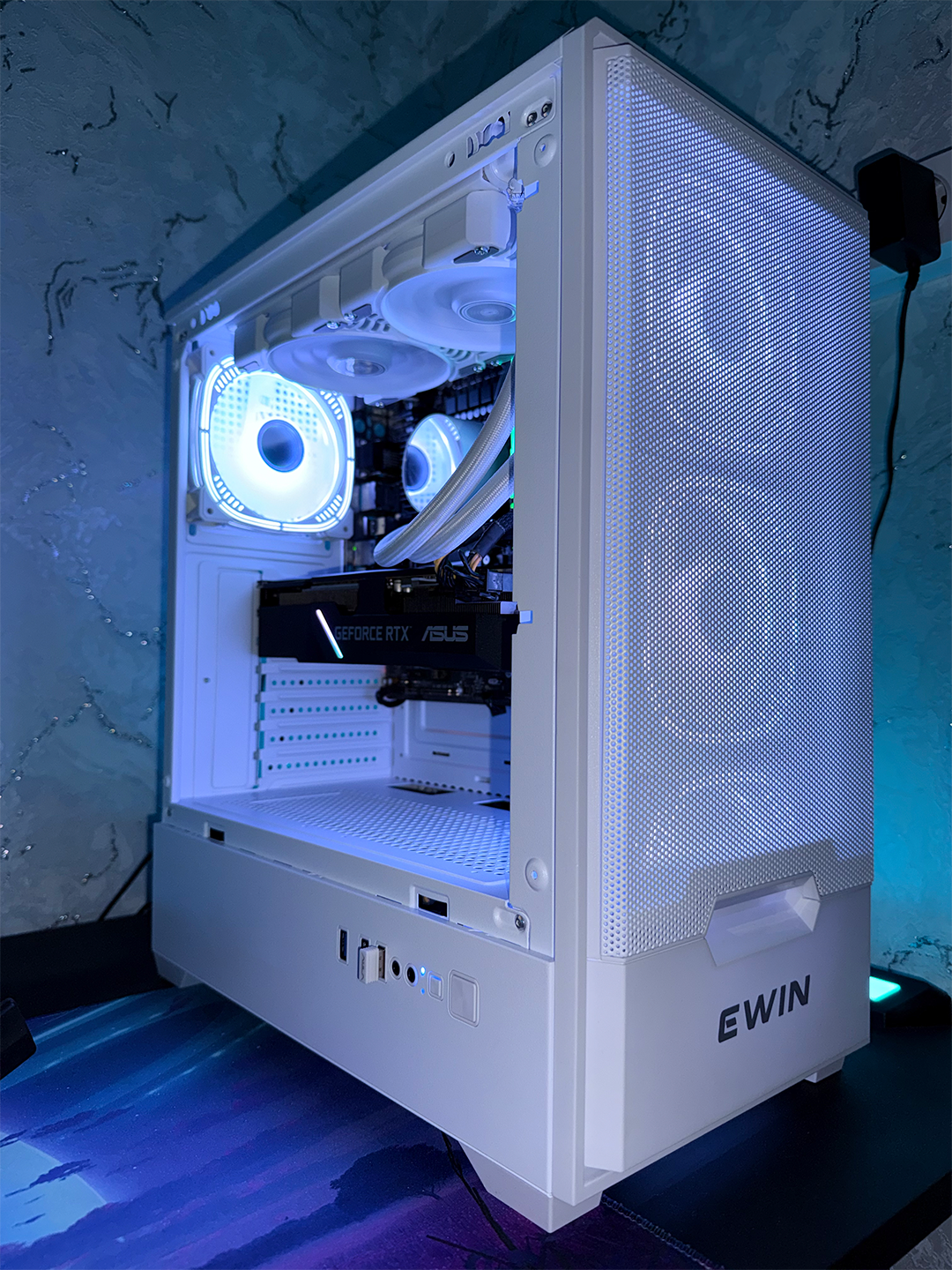 Игровой компьютер, i7-12700F, RTX 2070 Super, 32GB DDR4, водяное охлаждение