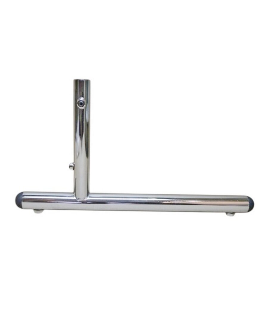 Консоль L-образный для трубы Joker d-25 мм.  Опора L-образная хром- 2 шт.